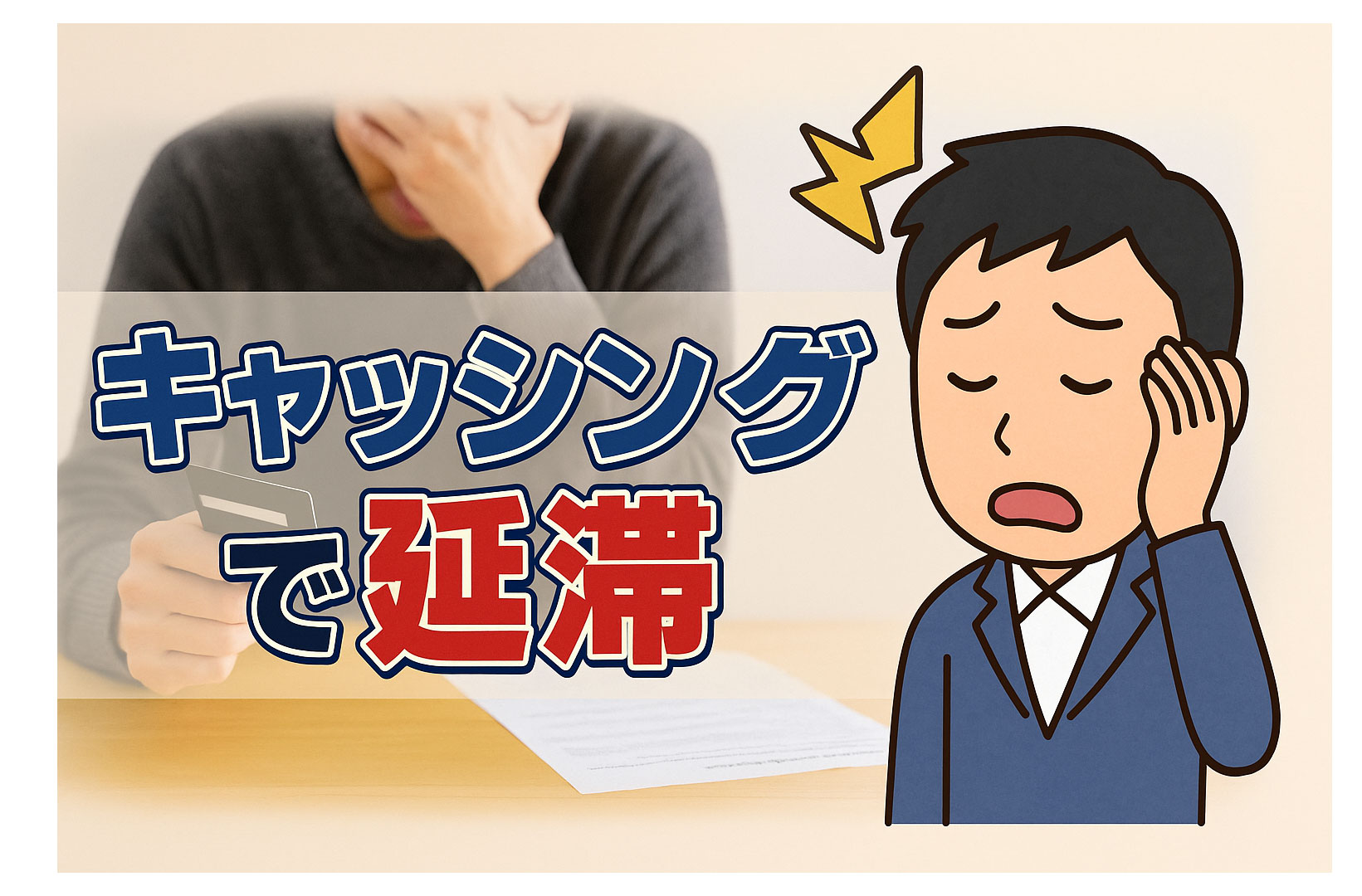 キャッシングで延滞するとどうなる？対処法を解説