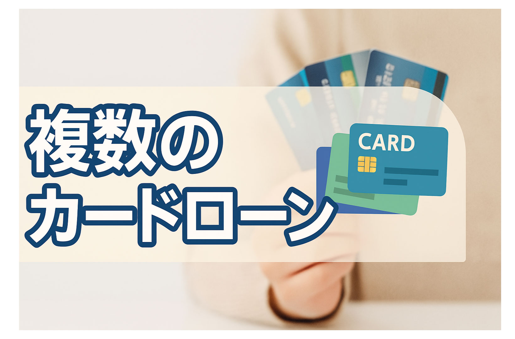 カードローンを複数使うのは危険？メリット・デメリット