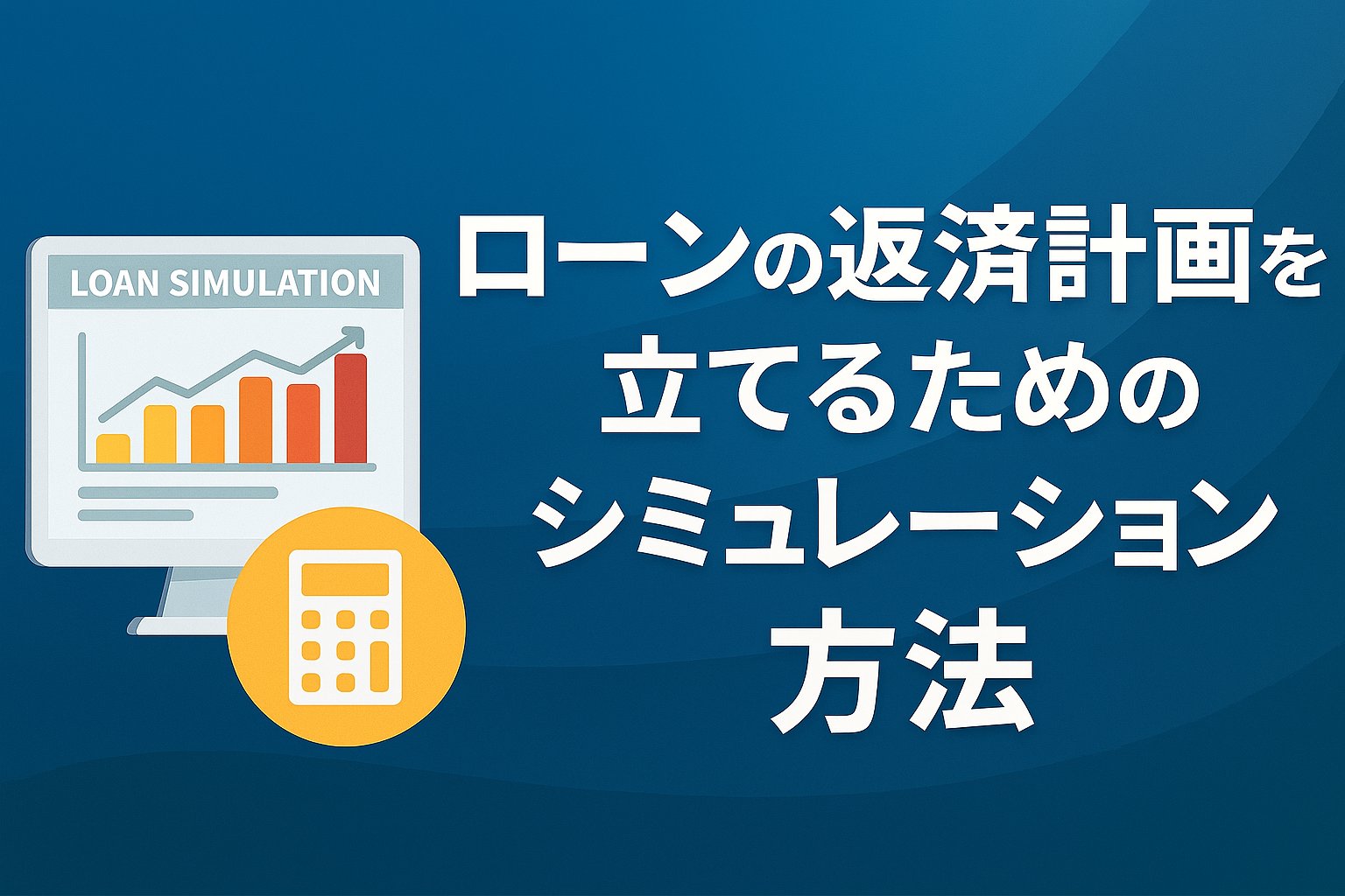 ローンの返済計画を立てるためのシミュレーション方法