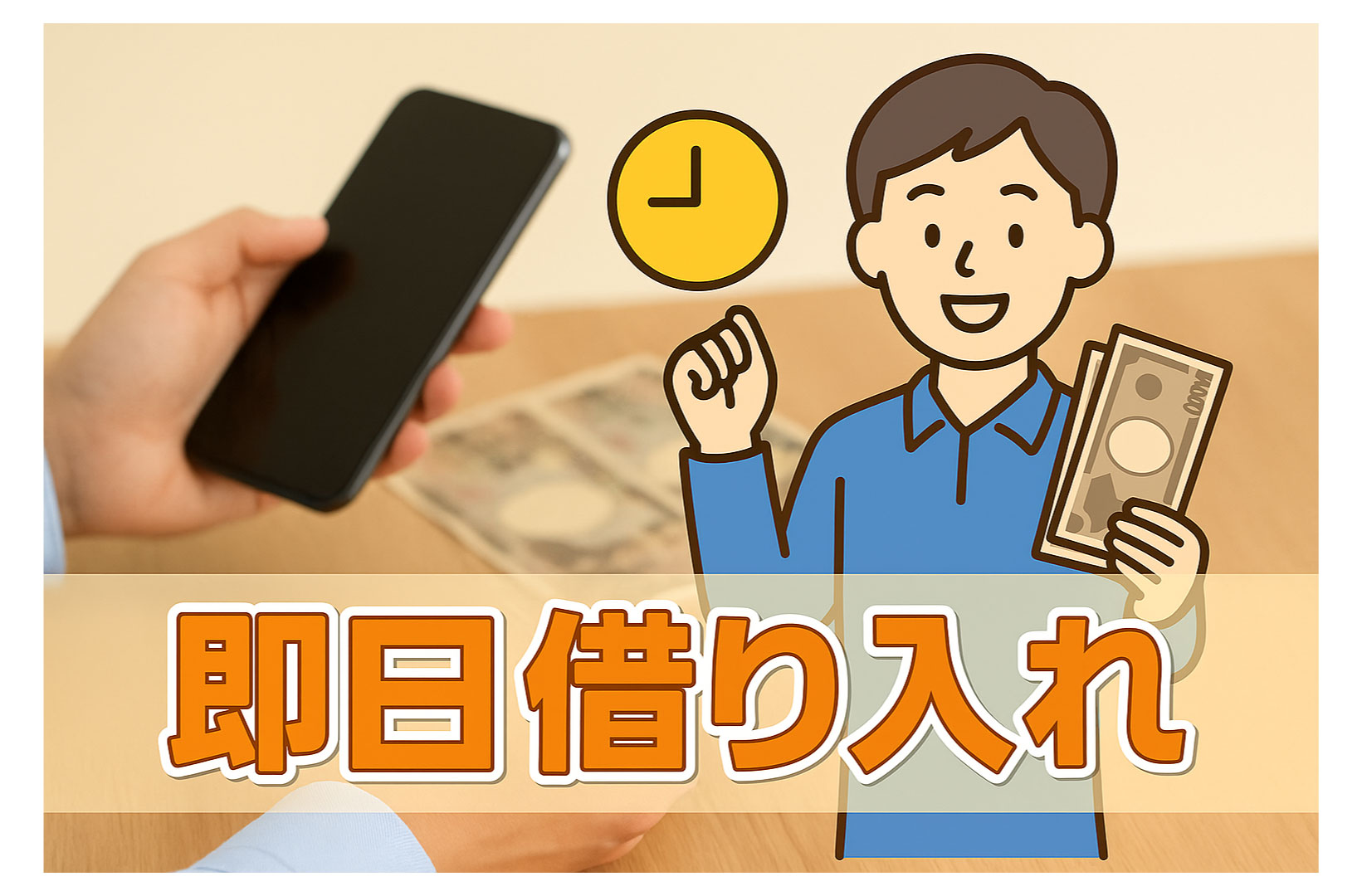 消費者金融は現金を即日借りられる