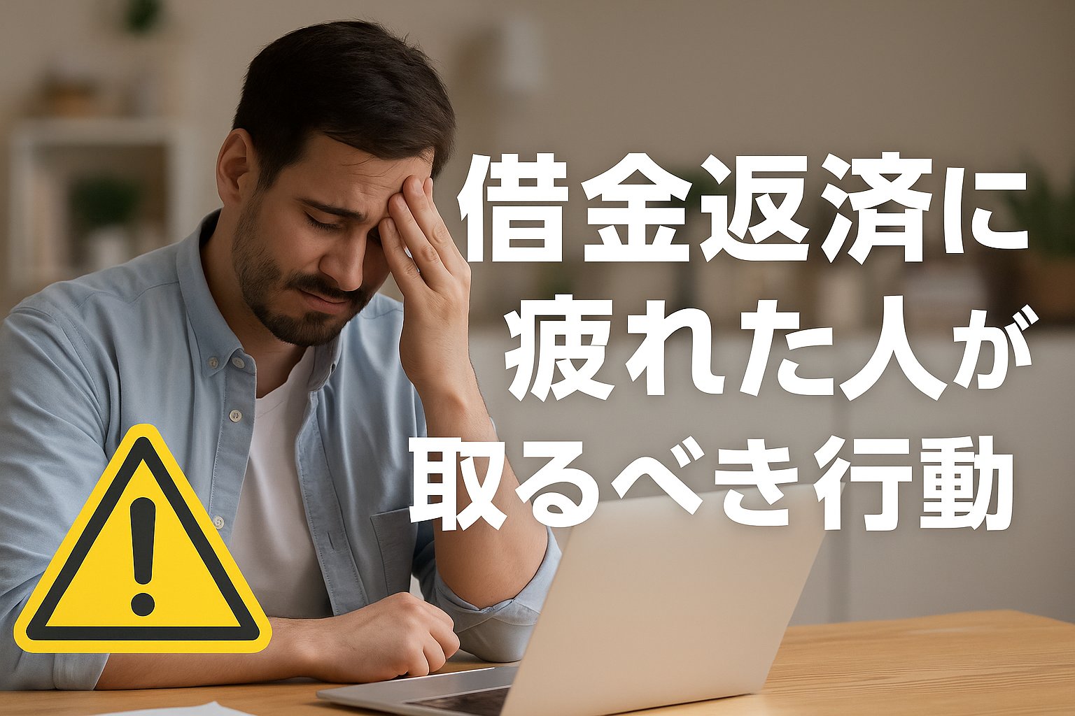 借金返済に疲れた人が取るべき行動とは？